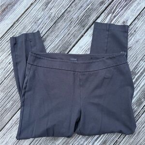 Ann Taylor Charcoal Ponte Pants.